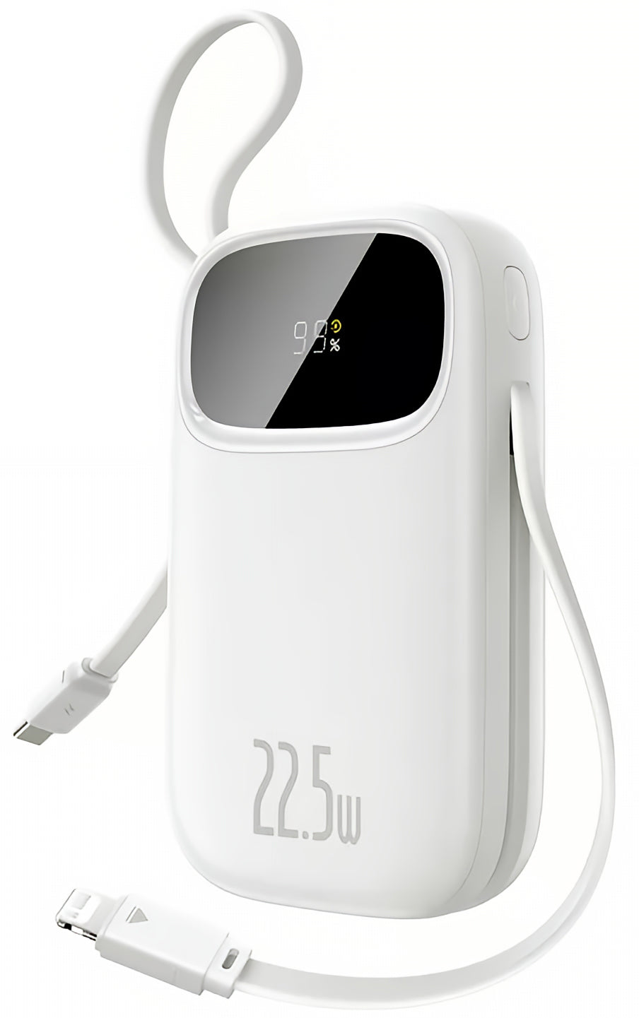 Zunanji akumulator Baseus EnerFill FC31, 10000mAh, 22,5W, QC + PD, 1 x Lightning - 1 x USB-A - 2 x USB-C, Bela P10082106213-00