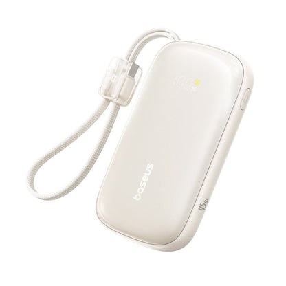 Zunanja baterija Baseus EnerFill FC21 Qpow 3 Ultra, 10000mAh, 45W, QC + PD, 1 x USB-A - 1 x USB-C, Bež E0027Q01