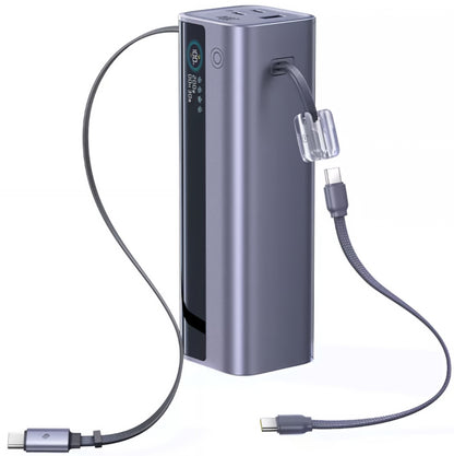 Zunanji akumulator Baseus EnerGeek GR11, 25000mAh, 200W, QC + PD, 1 x USB-A - 3 x USB-C, Siva E0028Q00