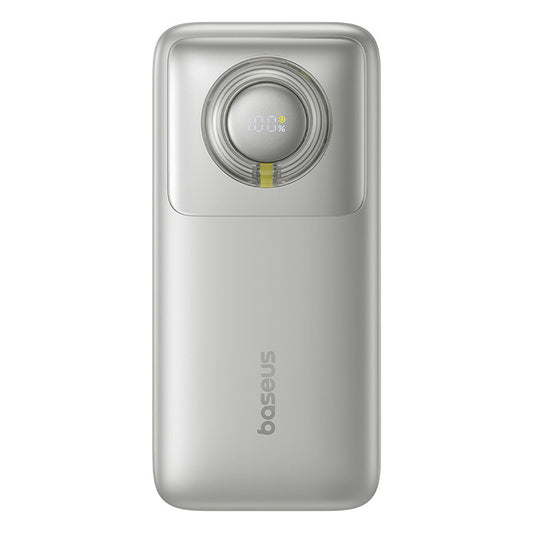 Zunanja baterija Baseus Free2Pull, 20000mAh, 65W, PD, 2 x USB-C, siva P10073700843-00