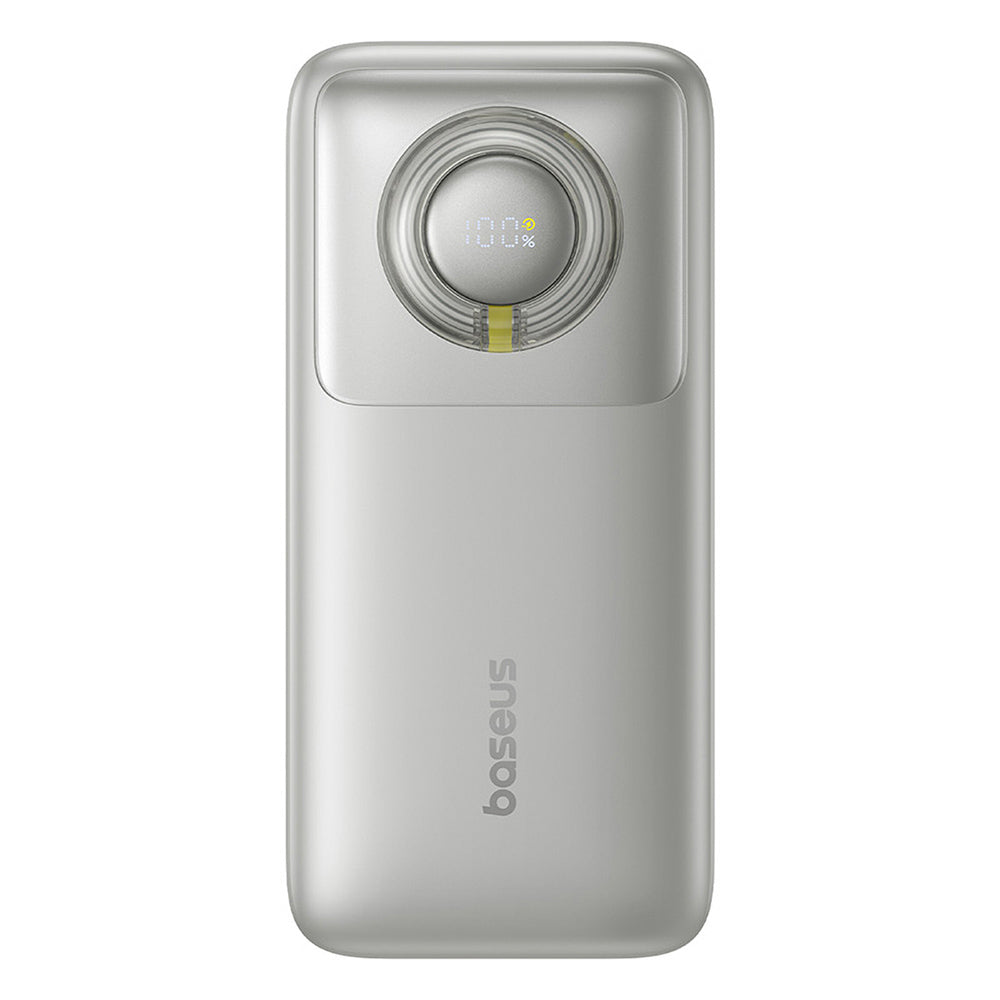 Zunanja baterija Baseus Free2Pull, 20000mAh, 65W, PD, 2 x USB-C, siva P10073700843-00