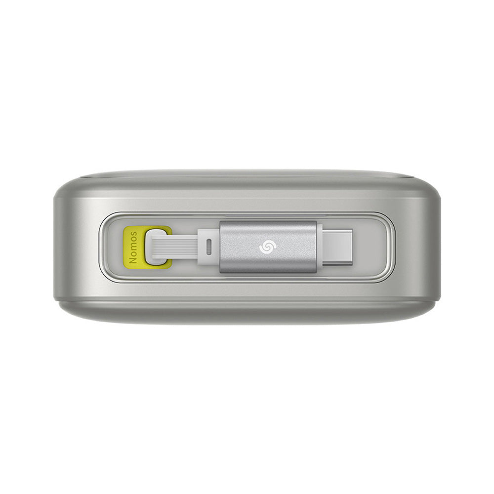 Zunanja baterija Baseus Free2Pull, 20000mAh, 65W, PD, 2 x USB-C, siva P10073700843-00