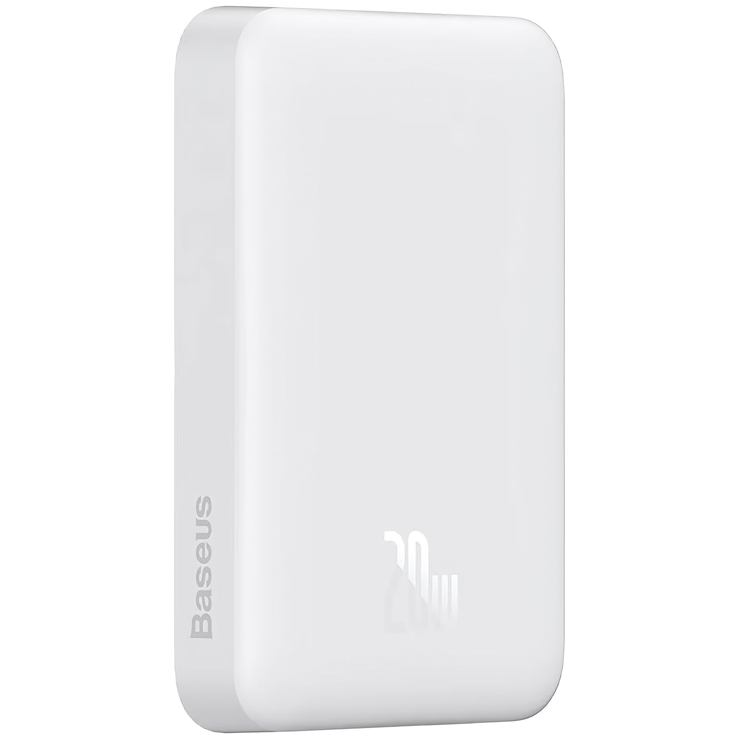 Zunanja baterija Baseus Magnetic Mini, 10000mAh, 20W, PD + FQI, 1 x USB-C, Bela P10059001223-00