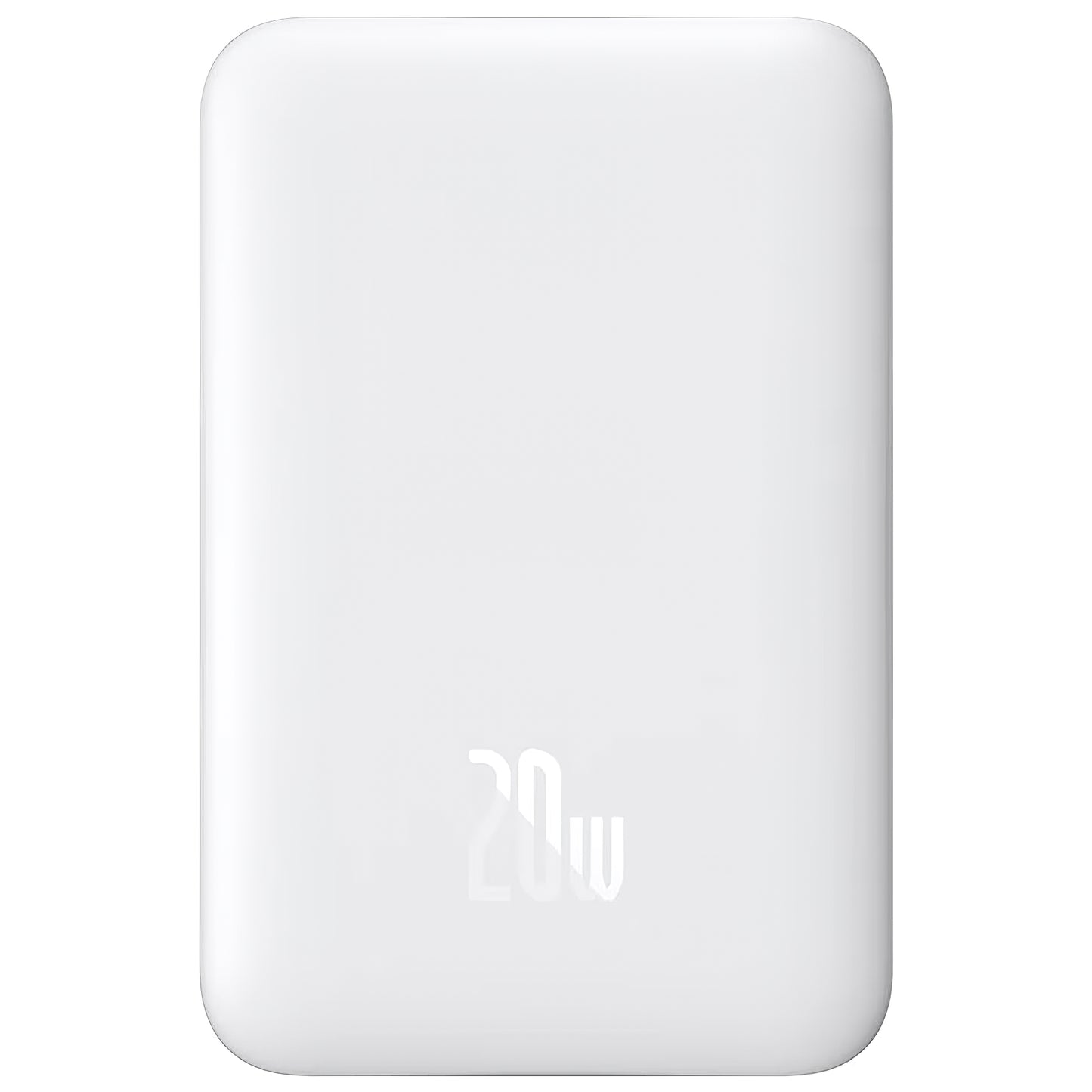 Zunanja baterija Baseus Magnetic Mini, 10000mAh, 20W, PD + FQI, 1 x USB-C, Bela P10059001223-00