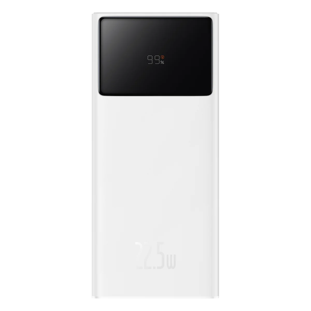 Zunanja baterija Baseus Star Lord, 30000mAh, 22.5W, QC + PD, 1 x USB-C - 2 x USB-A, Bela PPXJ080102