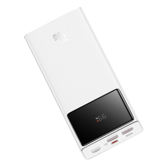 Zunanja baterija Baseus Star Lord, 20000mAh, 30W, QC + PD, 1 x USB-C - 2 x USB-A, Bela P10022904213-00