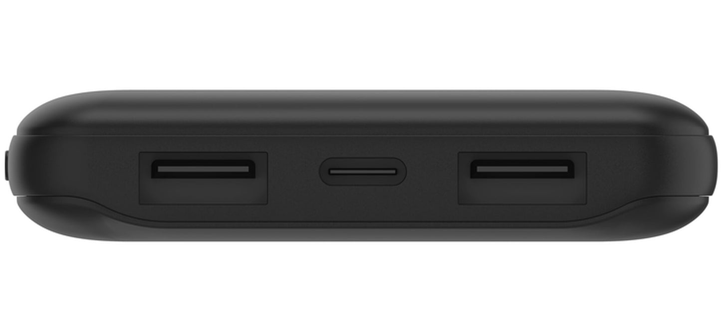 Zunanji akumulator Belkin BoostCharge, 10000mAh, 15W, 1 x USB-C - 2 x USB-A, Črn BPB011btBK