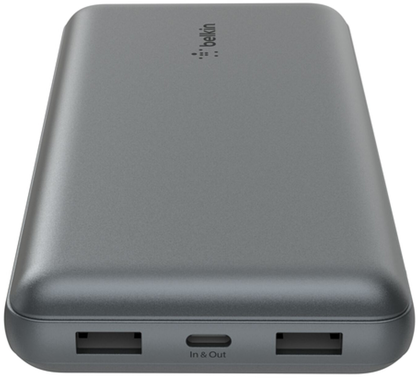 Zunanji akumulator Belkin BoostCharge Pro, 20000mAh, 15W, 1 x USB-C - 2 x USB-A, Siva BPB012btGY
