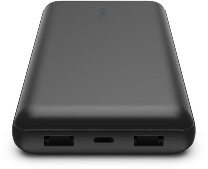Zunanji akumulator Belkin BoostCharge Pro, 20000mAh, 15W, 1 x USB-C - 2 x USB-A, Črn BPB012btBK