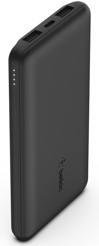 Zunanji akumulator Belkin BoostCharge, 10000mAh, 15W, 1 x USB-C - 2 x USB-A, Črn BPB011btBK