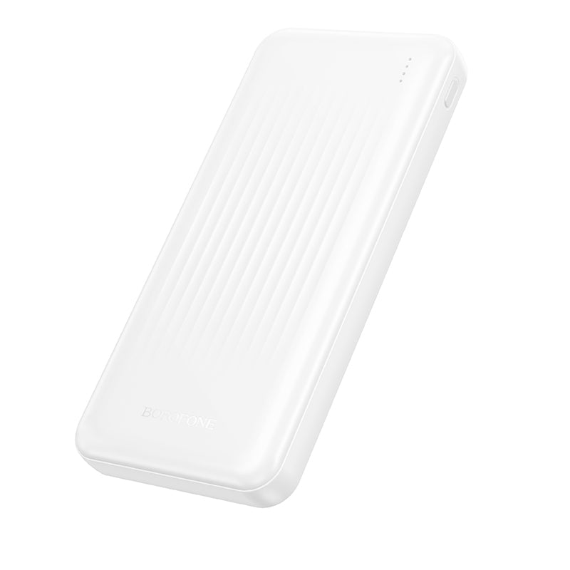 Zunanja baterija Borofone BJ78 Clever, 10000mAh, 10W, 2 x USB-A, Bela