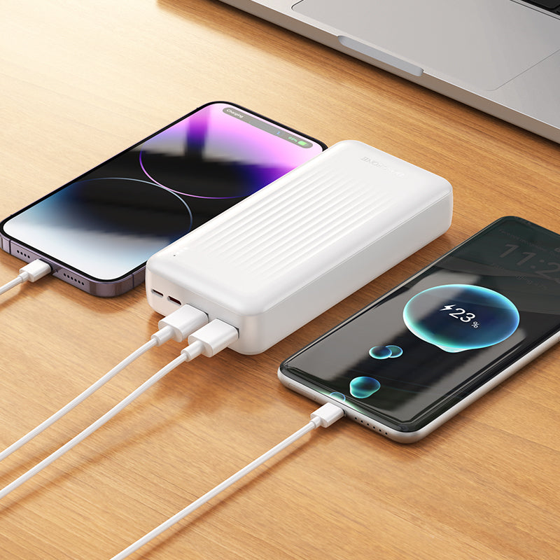 Zunanja baterija Borofone BJ78A Clever, 20000mAh, 10W, 2 x USB-A, Črna