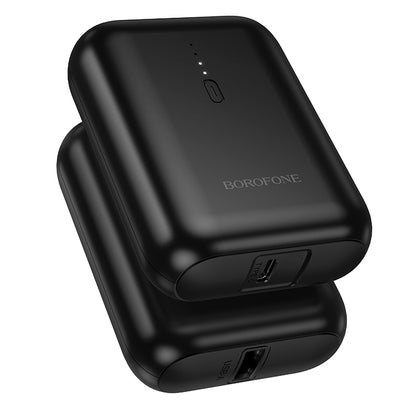 Zunanji akumulator Borofone BJ81 Stability, 5000mAh, 10W, 1 x USB-A, Črn