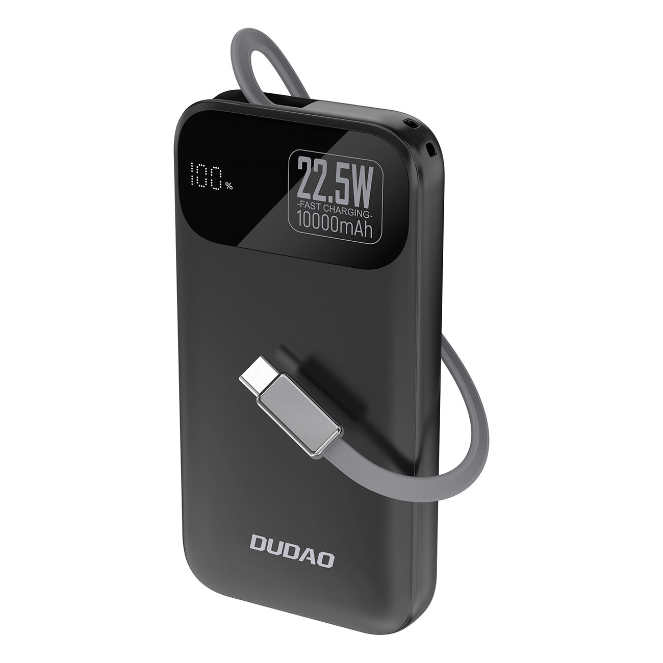 Zunanja baterija Dudao K31, 10000mAh, 22.5W, PD, 2 x USB-C, črna