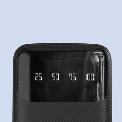 Zunanja baterija Dudao K6Pro+, 20000mAh, 10W, 1 x Lightning - 1 x microUSB - 1 x USB-A - 1 x USB-C, Črna