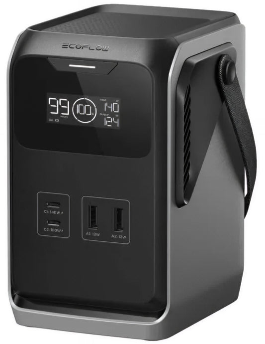 Zunanji akumulator EcoFlow Trail 200, 60000mAh, 220W, PD, 2 x USB-A - 2 x USB-C, Črn EF-TRAIL200-N