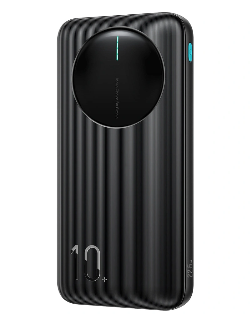 Zunanja baterija Joyroom JR-PBF12 Pro, 10000mAh, 22,5W, QC + PD, 1 x USB-C - 2 x USB-A, Črna