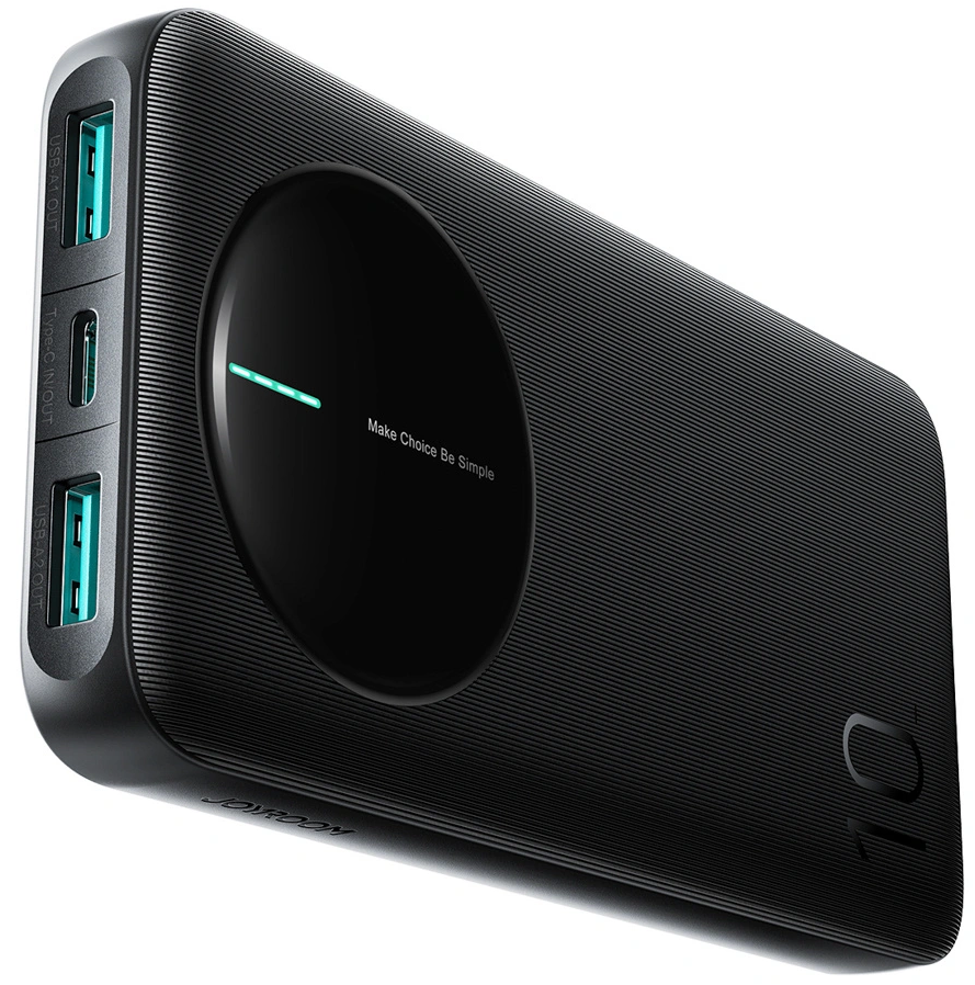 Zunanja baterija Joyroom JR-PBF12 Pro, 10000mAh, 22,5W, QC + PD, 1 x USB-C - 2 x USB-A, Črna