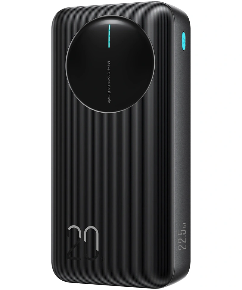 Zunanja baterija Joyroom JR-PBF14 Pro, 20000mAh, 22.5W, QC + PD, 1 x USB-C - 2 x USB-A, Črna