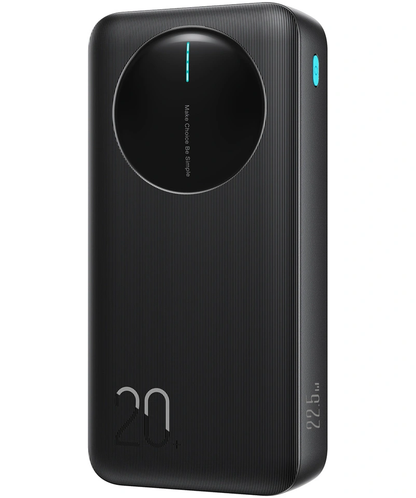 Zunanja baterija Joyroom JR-PBF14 Pro, 20000mAh, 22.5W, QC + PD, 1 x USB-C - 2 x USB-A, Črna