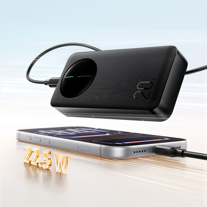 Zunanja baterija Joyroom JR-PBF14 Pro, 20000mAh, 22.5W, QC + PD, 1 x USB-C - 2 x USB-A, Črna