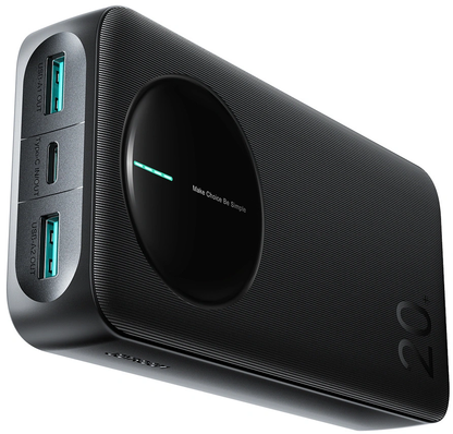 Zunanja baterija Joyroom JR-PBF14 Pro, 20000mAh, 22.5W, QC + PD, 1 x USB-C - 2 x USB-A, Črna