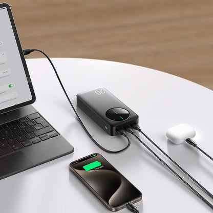 Zunanja baterija Joyroom JR-PBF14, 20000mAh, 12W, 1 x USB-C - 2 x USB-A, Črna
