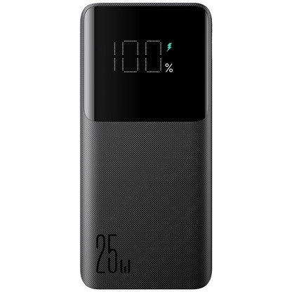 Zunanja baterija Joyroom JR-PBF20, 10000mAh, 25W, QC + PD, 1 x USB-C - 2 x USB-A, Črna