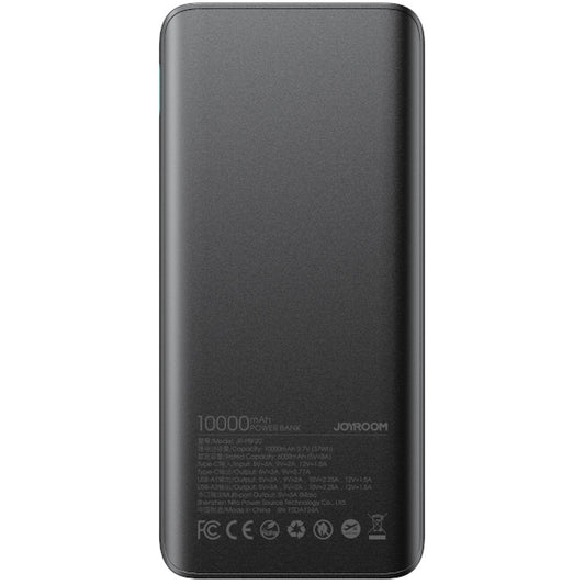 Zunanja baterija Joyroom JR-PBF20, 10000mAh, 25W, QC + PD, 1 x USB-C - 2 x USB-A, Črna