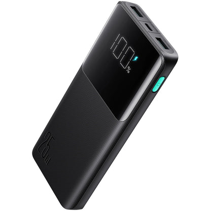 Zunanja baterija Joyroom JR-PBF20, 10000mAh, 25W, QC + PD, 1 x USB-C - 2 x USB-A, Črna