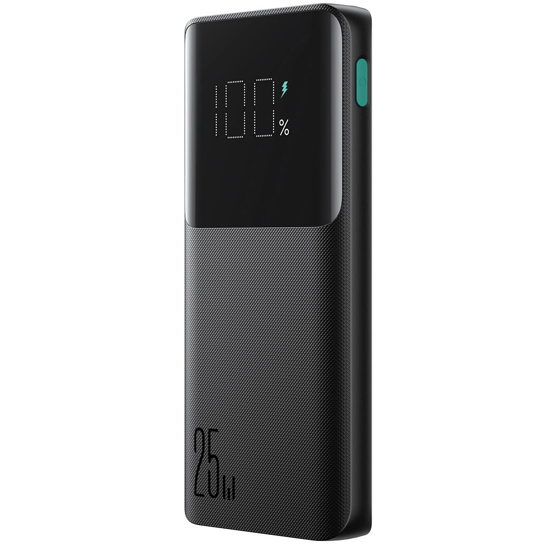 Zunanja baterija Joyroom JR-PBF20, 10000mAh, 25W, QC + PD, 1 x USB-C - 2 x USB-A, Črna