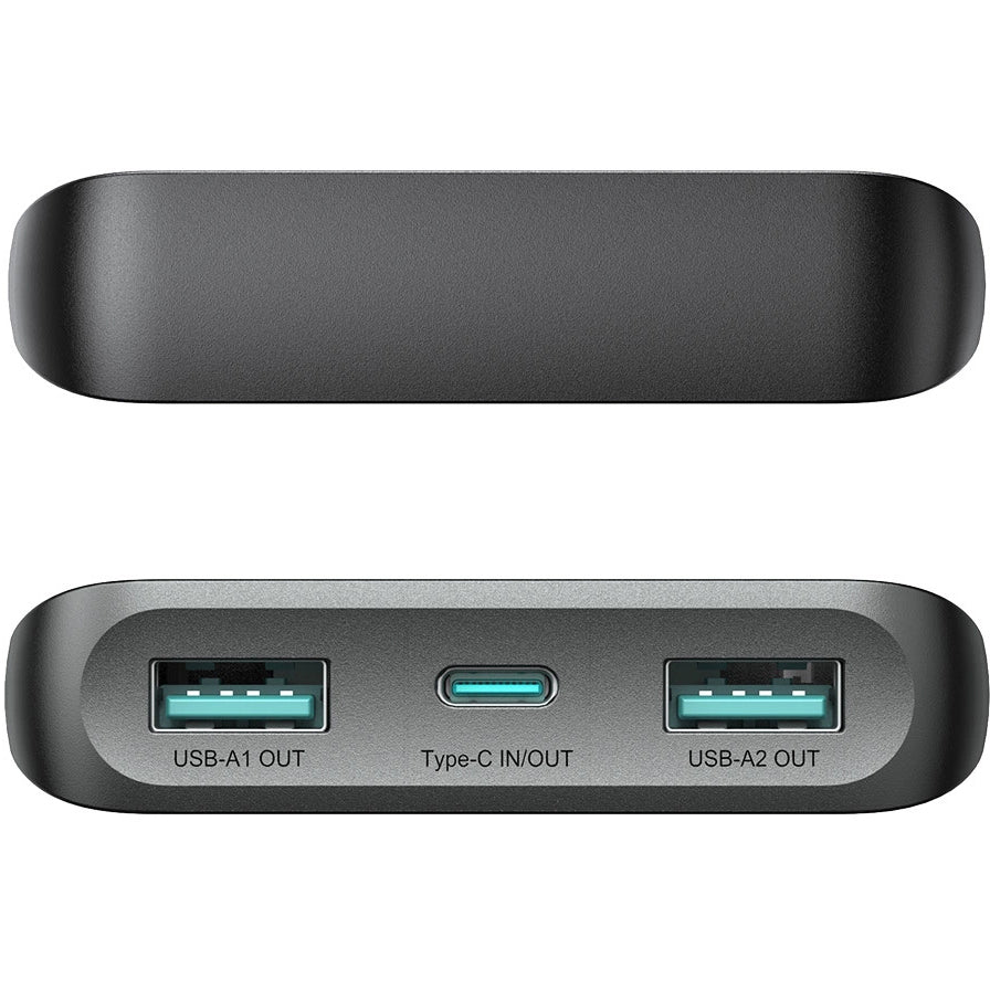 Zunanja baterija Joyroom JR-PBF20, 10000mAh, 25W, QC + PD, 1 x USB-C - 2 x USB-A, Črna