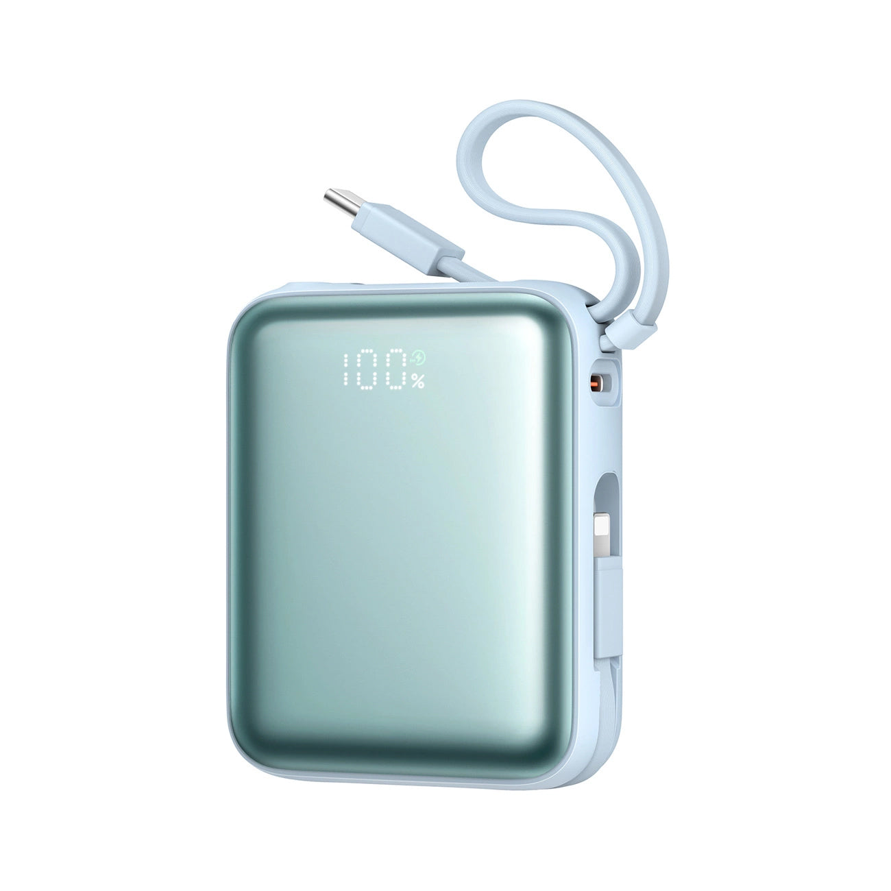 Zunanja baterija Joyroom JR-PBF27, 10000mAh, 22.5W, PD, 1 x Lightning - 2 x USB-C, Modra