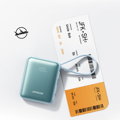 Zunanja baterija Joyroom JR-PBF27, 10000mAh, 22.5W, PD, 1 x Lightning - 2 x USB-C, Modra