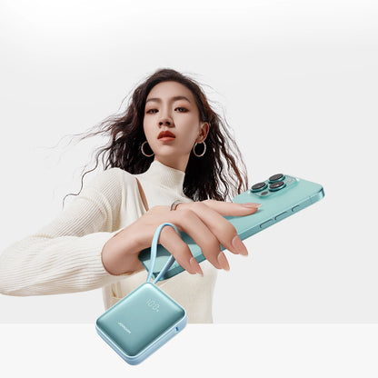 Zunanja baterija Joyroom JR-PBF27, 10000mAh, 22.5W, PD, 1 x Lightning - 2 x USB-C, Modra