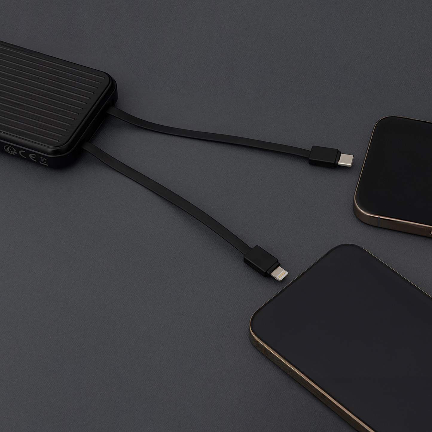 Zunanja baterija MaXlife MXPB-06, 10000mAh, 22.5W, QC + PD, 1 x Lightning - 2 x USB-A - 2 x USB-C, Črna