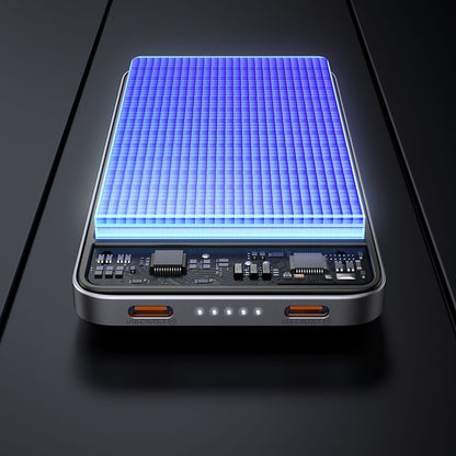 Zunanja baterija Wireless McDodo MC-3781 Meta, 10000mAh, 20W, PD + FQI, 1 x QI - 2 x USB-C, črna