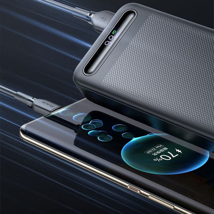 Zunanja baterija McDodo MC-3891 Star, 20000mAh, 22.5W, QC + PD, 2 x USB-A - 1 x USB-C, črna