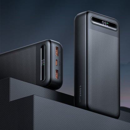 Zunanja baterija McDodo MC-3891 Star, 20000mAh, 22.5W, QC + PD, 2 x USB-A - 1 x USB-C, črna