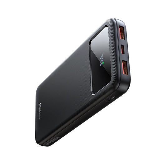 Zunanja baterija McDodo MC-4220, 10000mAh, 22.5W, QC + PD, 2 x USB-A - 1 x USB-C, Črna