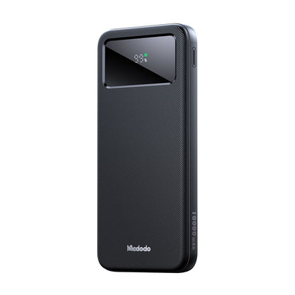 McDodo MC-4220 External Battery, 10000mAh, 22.5W, QC + PD, 2 x USB-A - 1 x USB-C, Black