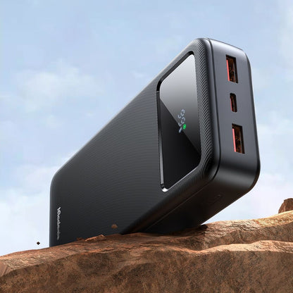 Zunanja baterija McDodo MC-4230, 20000mAh, 22.5W, QC + PD, 2 x USB-A - 1 x USB-C, Črna