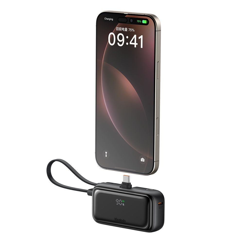Zunanja baterija McDodo MC-7760 Freekit, 5000mAh, 22.5W, PD, 3 x USB-C, črna