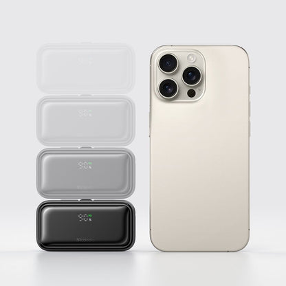 Zunanja baterija McDodo MC-7800 Freekit, 5000mAh, 22.5W, PD, 1 x Lightning - 2 x USB-C, črna