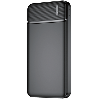 Zunanji akumulator MaXlife MXPB-01, 10000mAh, 12W, 2 x USB-A, črn