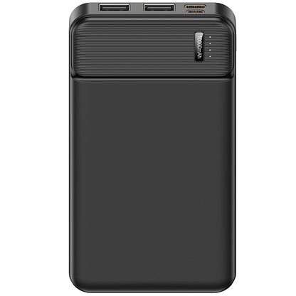 Zunanji akumulator MaXlife MXPB-01, 10000mAh, 12W, 2 x USB-A, črn