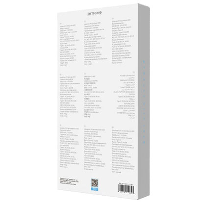 Zunanja baterija Proove Illuminator 2, 10000mAh, 22.5W, QC + PD, 2 x USB-A - 1 x USB-C, Črna PBIP10212201