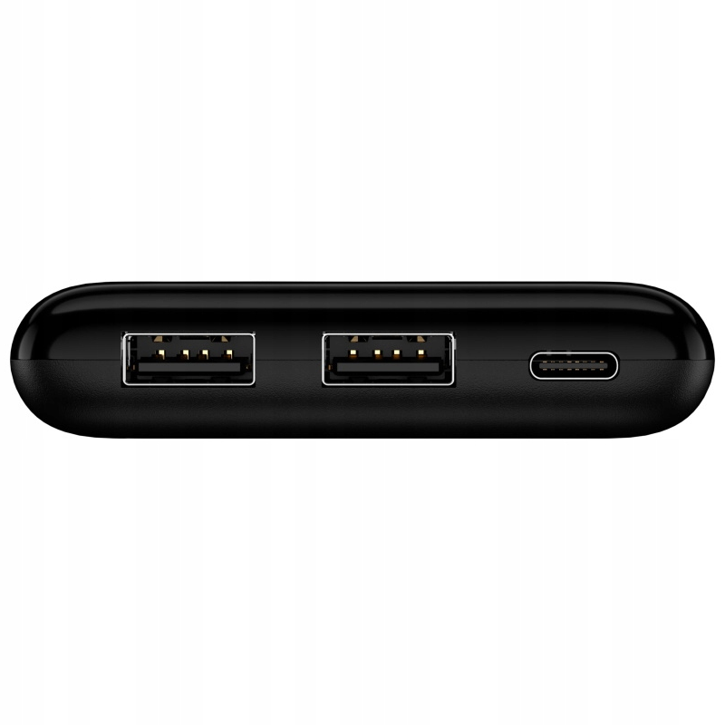 Zunanja baterija Setty SPBL-10, 10000mAh, 10W, 2 x USB-A, Črna