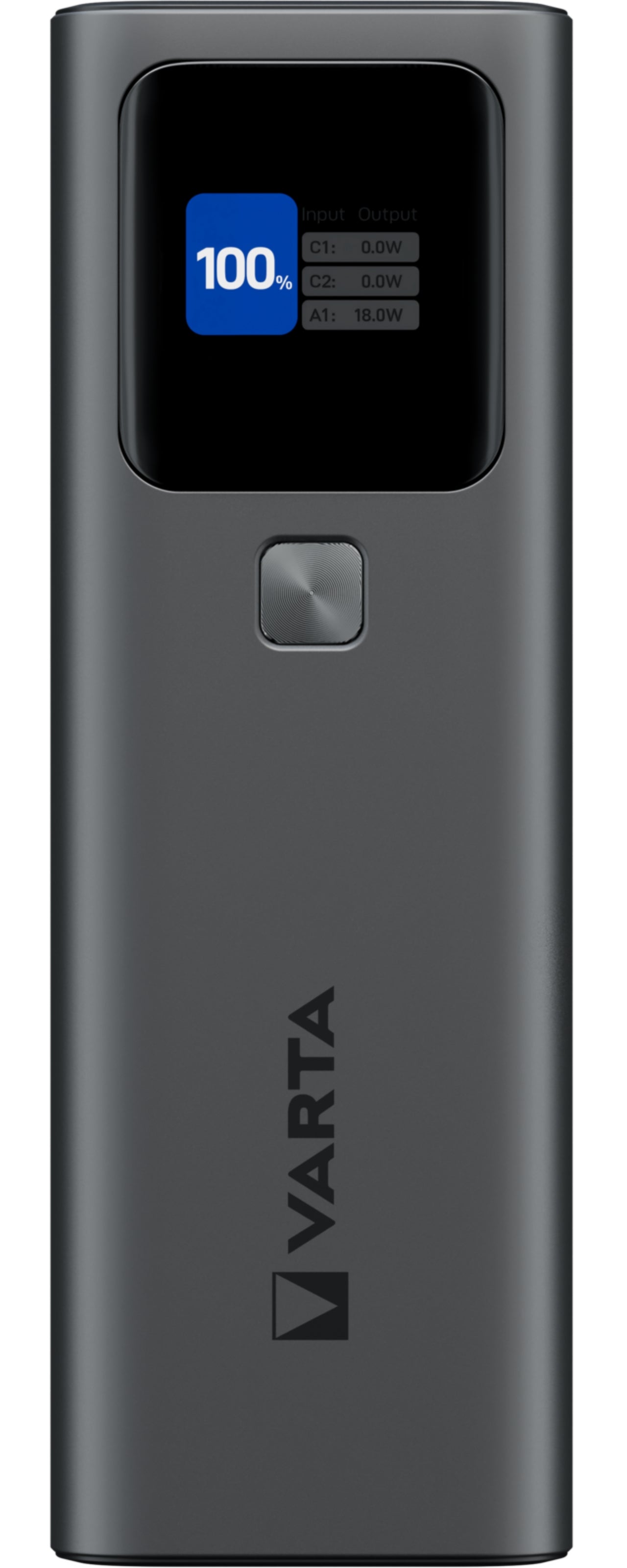 Zunanja baterija Varta High Speed, 27000mAh, 140W, QC + PD, 1 x USB-A - 2 x USB-C, Črna