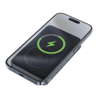Zunanja baterija Acefast M10, 10000mAh, 30W, PD + FQI, 1 x QI - 2 x USB-C, črna